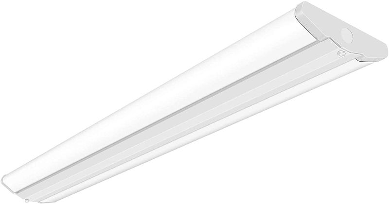 Photo 1 of AntLux 4FT LED Wraparound Light Fixture 50W Ultra Slim LED Shop Lights for Garage, Eye Care