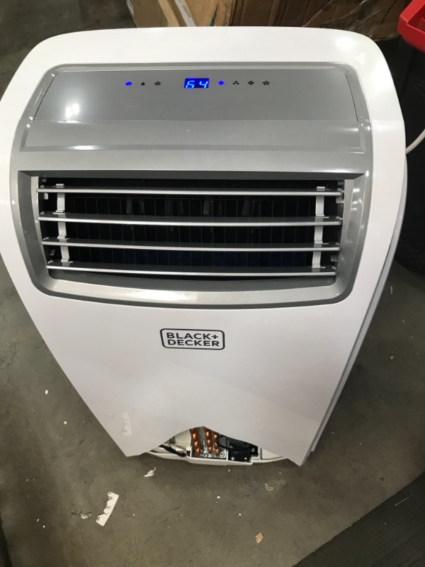 Photo 2 of BLACK+DECKER Portable Air Conditioner with Remote Control, 12,000 BTU, Cools Up to 300 Square Feet, White, BPACT12WT
