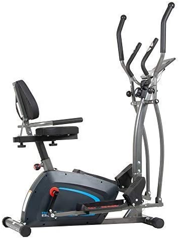 Photo 1 of Body Champ 3-in-1 Exercise Machine, Trio Trainer, Elliptical and Upright Recumbent Bike
