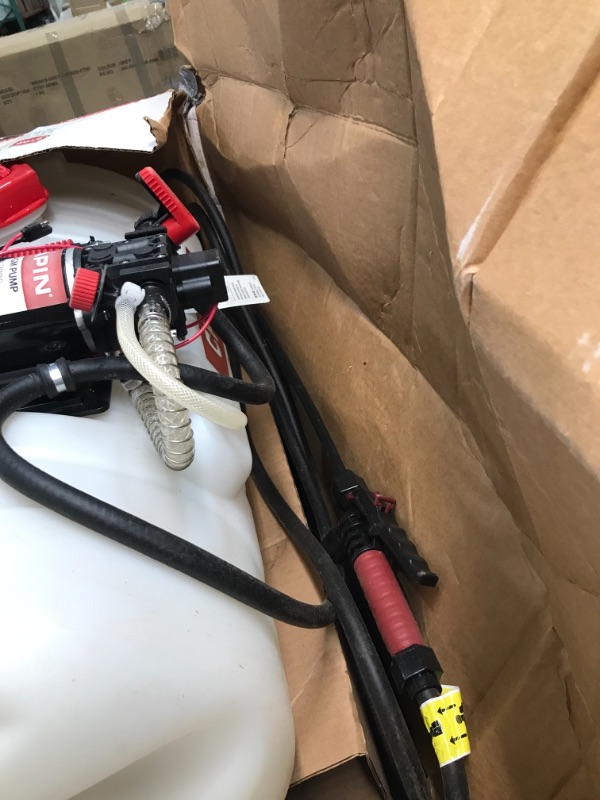 Photo 1 of Chapin International 97561 Chapin Presents The First-Ever Clean-Tank ATV Spraying System, 25 Gallon Sprayer, Translucent
