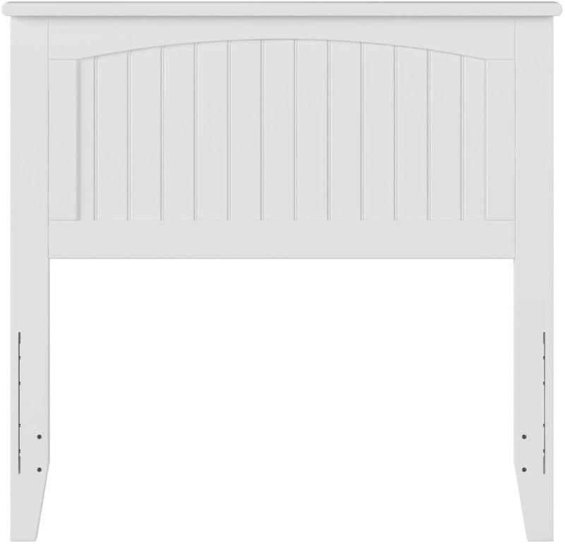 Photo 1 of Atlantic Furniture AR282822 Nantucket Headboard, Twin, White

