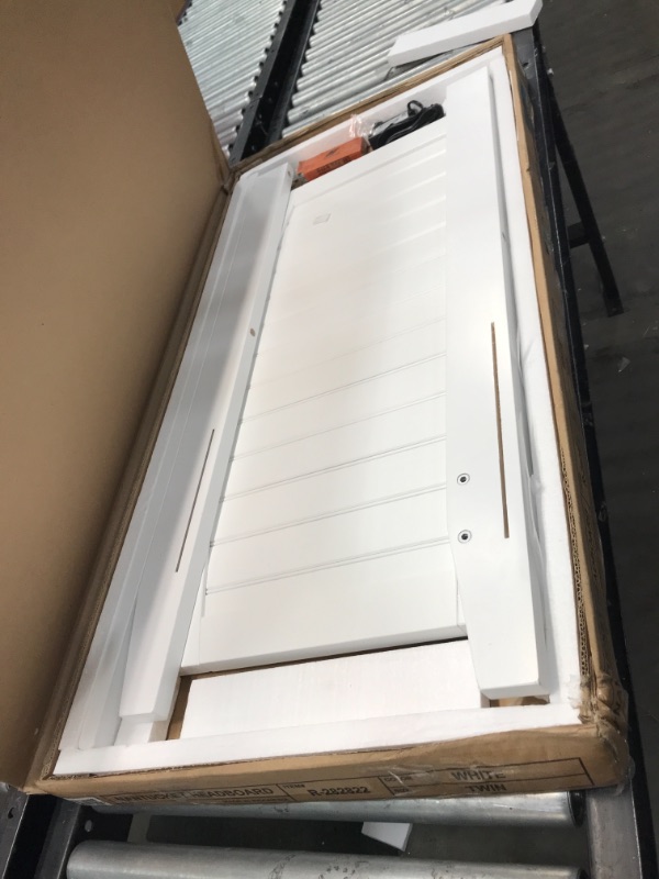 Photo 1 of Atlantic Furniture AR282822 Nantucket Headboard, Twin, White
