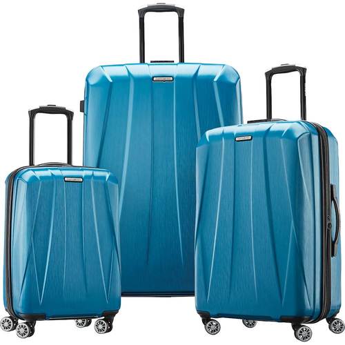 Photo 1 of Samsonite Centric 2 Hardside Expandable Luggage with Spinner Wheels 3-Piece Set - Blue
