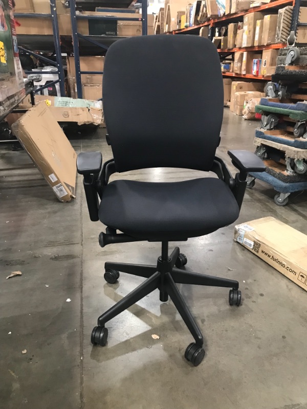 Photo 1 of Steelcase Series 1 Work Office Chair, Licorice
