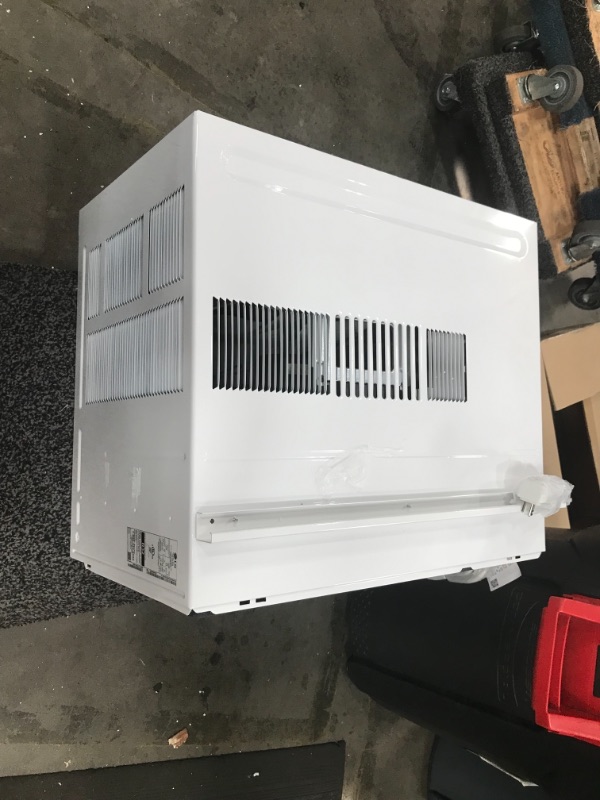 Photo 1 of LG 10,000 BTU 115V Window-Mounted Air Conditioner with Remote Control, White
