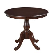 Photo 3 of 36" Round Top Pedestal Dining Table/Espresso
**MISSING PEDESTAL**TABLE TOP ONLY**