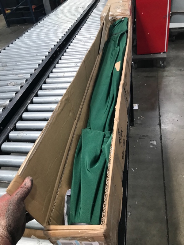 Photo 1 of Abba Patio 11ft Patio Umbrella Outdoor Umbrella Patio Market Table Umbrella with Push Button Tilt and Crank for Garden, Lawn, Deck, Backyard& Pool, Dark Green
