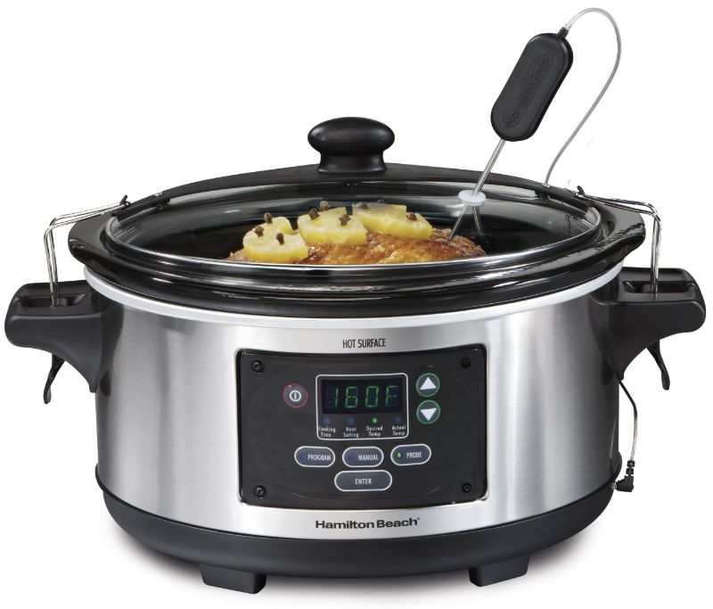 Photo 1 of Hamilton Beach 33969 Set & Forget Digital 6 Qt Programmable Slow Cooker Crockpot