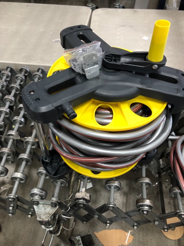 Photo 1 of general post garden hose and reel with quick release and hose nozzle