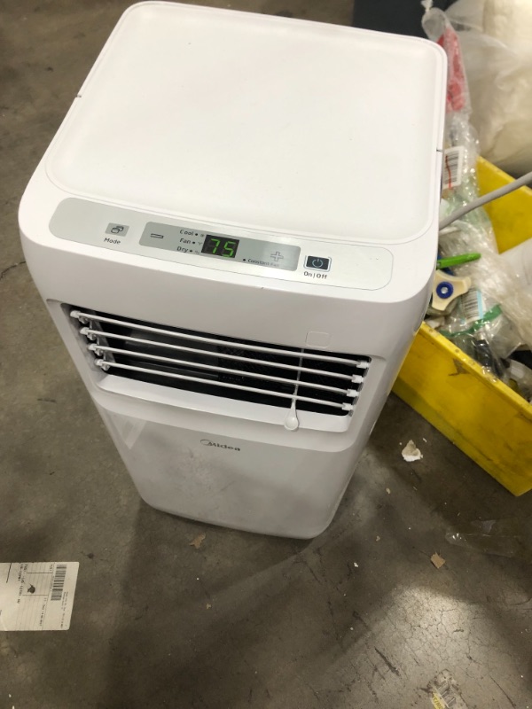Photo 1 of MIDEA 3-in-1 Portable Air Conditioner, Dehumidifier, Fan, for Rooms up to 175 sq ft, White
