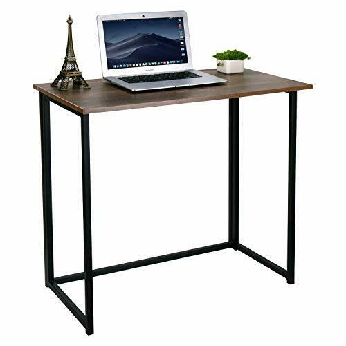 Photo 1 of HOMEKOKO Folding Table, Small Foldable Computer Desk, Home Office Laptop Table W
