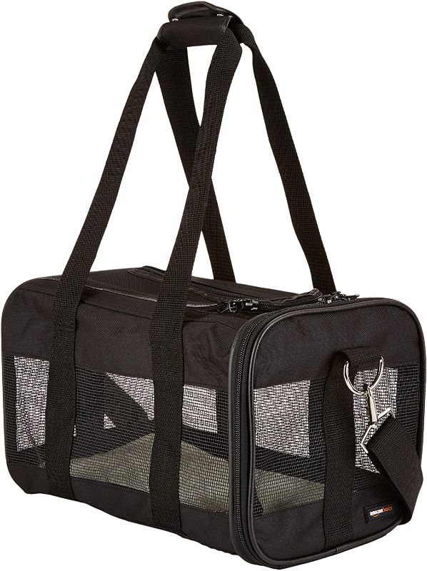 Photo 1 of Amazon Basics Soft-Sided Mesh Pet Travel Carrier
SMALL 