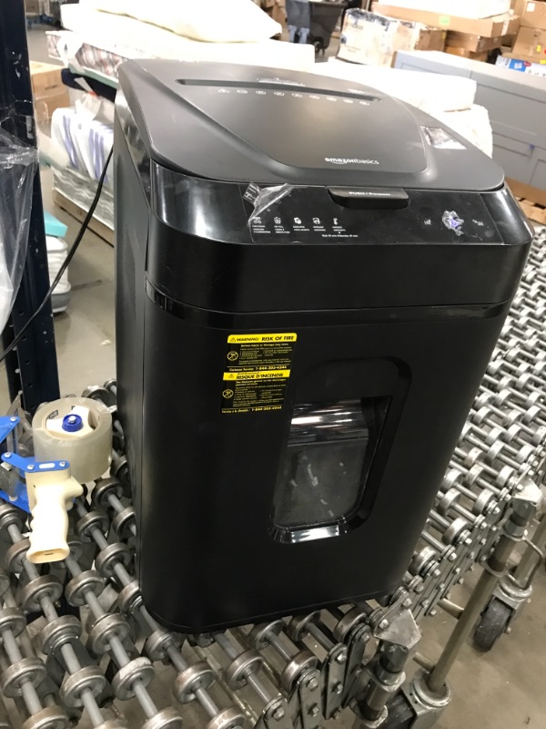 Photo 1 of amazon basics paper shredder