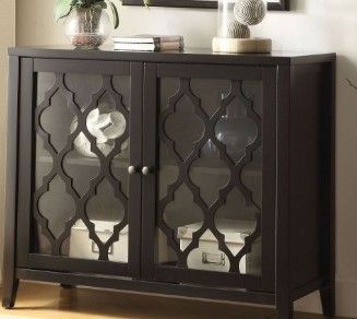 Photo 1 of ACME Ceara Console Table, Black
