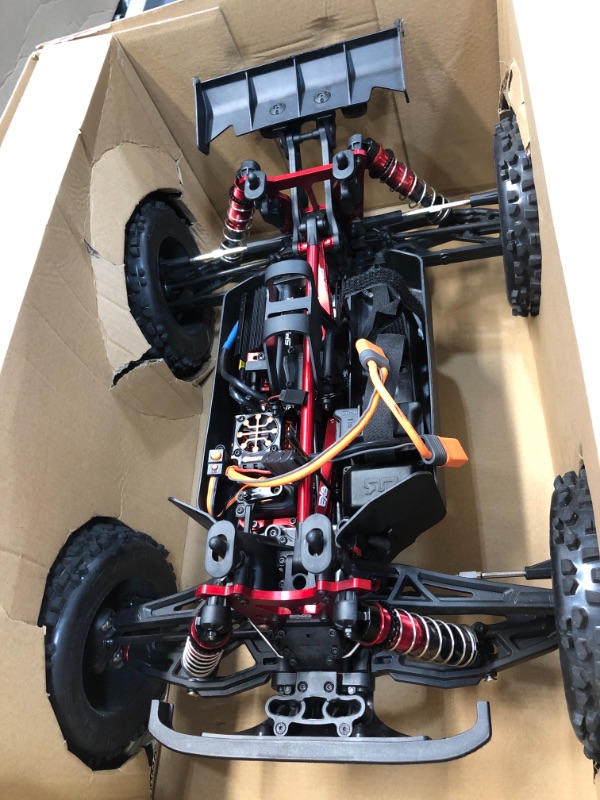 Photo 4 of ***PARTS ONLY*** ARRMA RC Truck 1/8 Outcast 6S BLX 4WD Extreme Bash Stunt Truck RTR (Battery and Charger Not Included), Black, ARA8710
