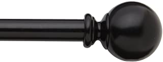 Photo 1 of  5/8" Ball Cafe Rod Set, 48-84", Glossy Black