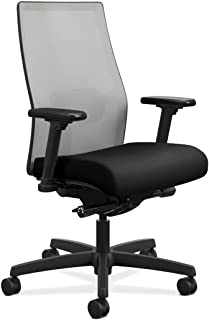 Photo 1 of **PARTS ONLY ** HON Ignition ilira-Stretch Mesh/Fabric 2.0 Mid-Back Task Chair, Fog/Black