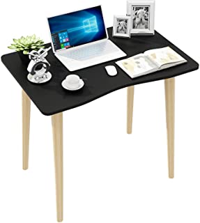 Photo 1 of Blazingsky Home Office Desk 39.4" Wooden Study Writing Table, Modern Simple Style for Computer Desk, Office Work Station, Study Table, Writing Desk (39.4 Inch Long, Black)
