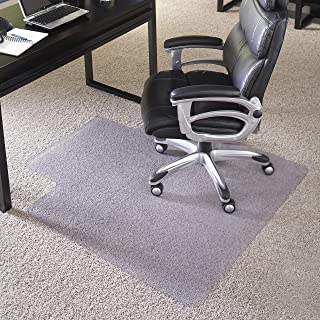 Photo 1 of Flash Furniture 36'' x 48'' Big & Tall 400 lb. Capacity Carpet Chair Mat with Lip
