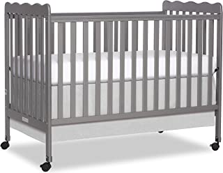 Photo 1 of Dream On Me Classic 3-in-1 Convertible Crib - Steel Grey