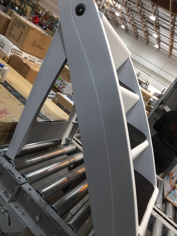 Photo 1 of  GENERAL POST 4 STEP GREY STEP STOOL 