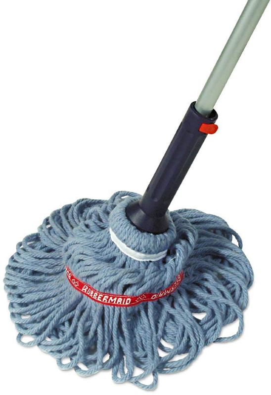 Photo 1 of 
Rubbermaid Commercial Products Self-Wringing Ratchet Twist Mop with Blended Yarn Head, 54-Inch (1809375)