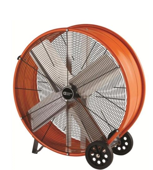 Photo 1 of 30 in. Heavy Duty 2-Speed Direct Drive Drum Fan
