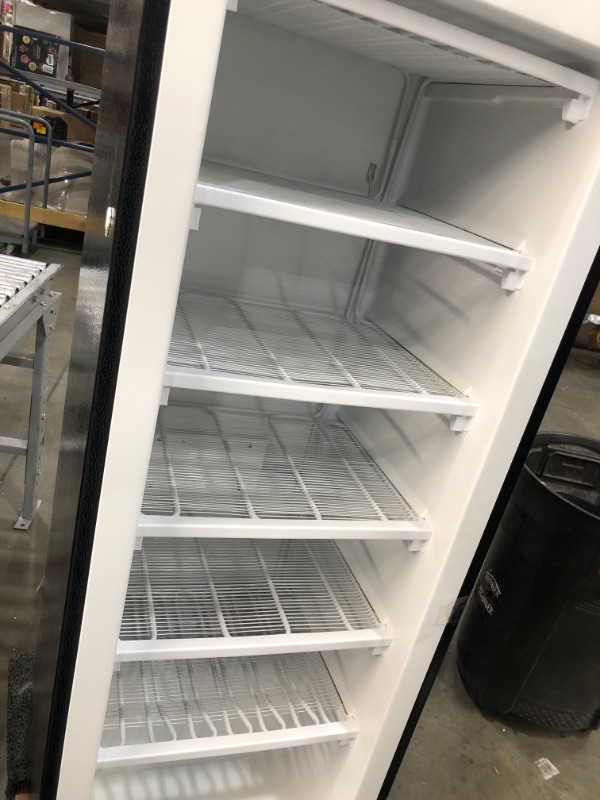 Photo 4 of  PARTS ONLY NON FUNCTIONAL
6.5 cu. ft. Upright Freezer in VCM Stainless Steel Look
