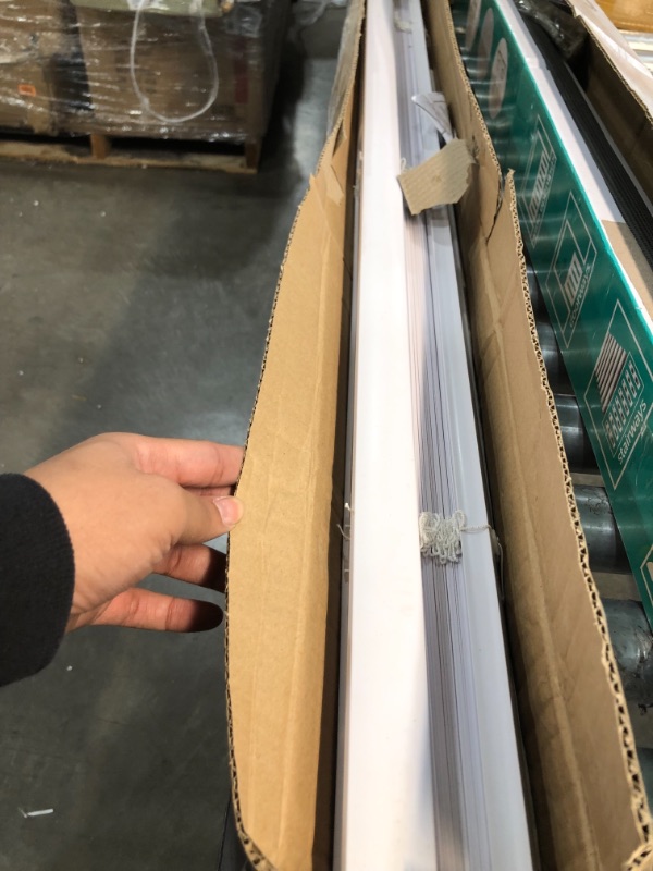 Photo 1 of LOTUS & WINDOWARE 1" Cordless Vinyl Mini Blind, 41" x 48", White
