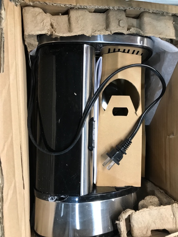 Photo 1 of Hamilton Beach Scoop Single Serve Coffee Maker, Fast Brewing, Stainless Steel (49981A)
