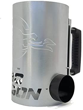 Photo 1 of BBQ Dragon Chimney of Insanity Charcoal Starter - The Fastest and Easiest Charcoal Chimney Starter for BBQ Grills
