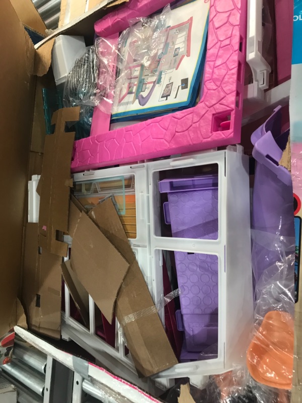 Photo 2 of Barbie Dreamhouse Dollhouse with Wheelchair Accessible Elevator, Pool, Slide and 70 Accessories Including Furniture and Household Items, Gift for 3 to 7...
PARTS ONLY