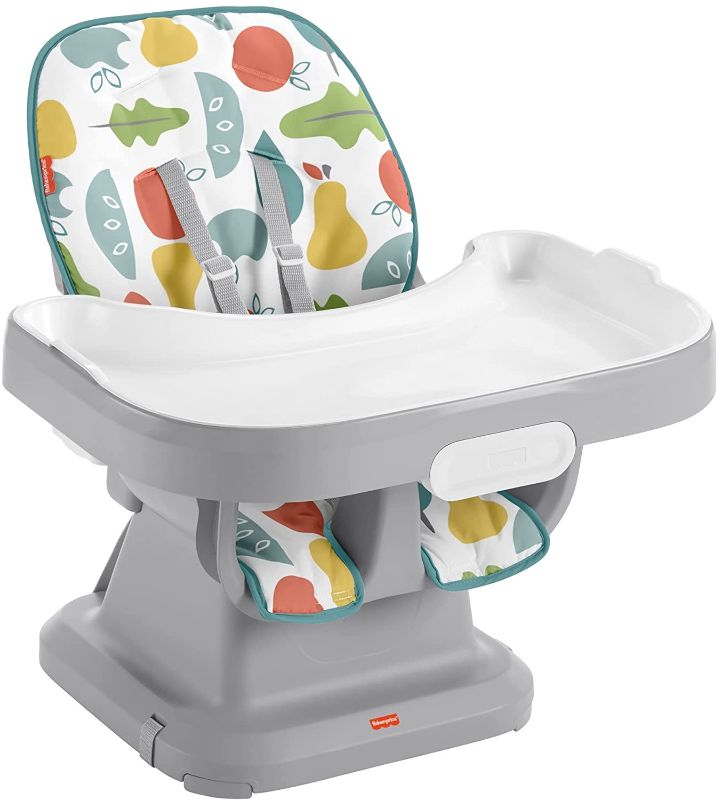 Photo 1 of Fisher-Price SpaceSaver Simple Clean High Chair, Portable Infant-to-Toddler Dining Chair & Booster Seat with Easy Clean Up Features
