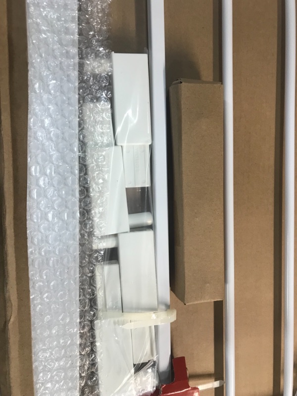 Photo 1 of Safety 1st Easy Install Metal Baby Gate with Pressure Mount Fastening (White), Pack of 1
