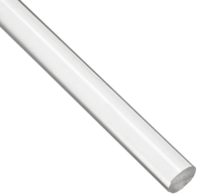 Photo 1 of Acrylic Round Rod, Transparent Clear, Standard Tolerance, Fed. Spec.  1" Diameter, 2" Length
4ft