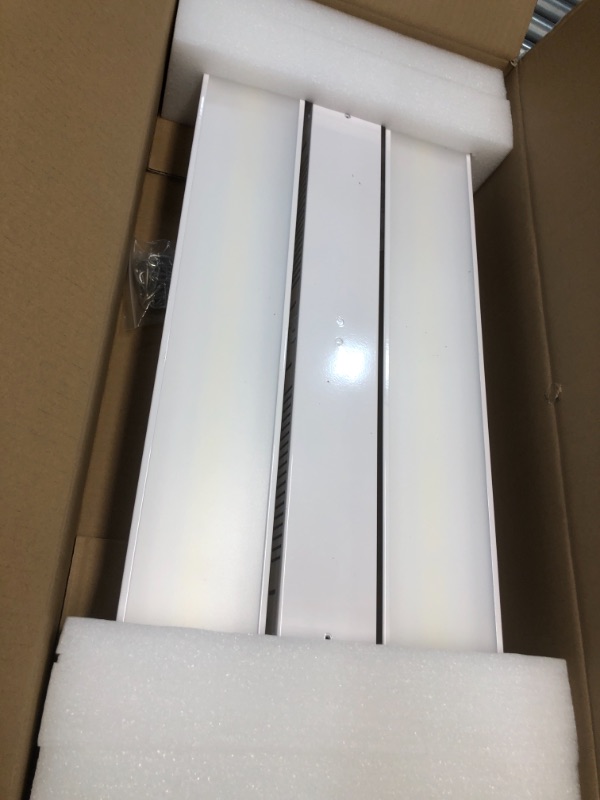 Photo 2 of 2 ft./26 in. 600-Watt Equivalent, Integrated LED, Dimmable White High Bay Light 23000 Lumens 5000K w/Aimable Optics