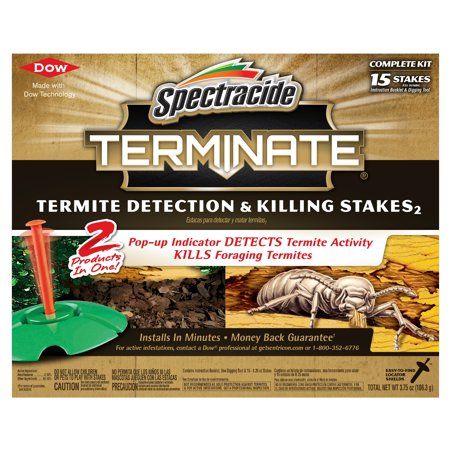 Photo 1 of *MISSING PARTS* Spectracide Terminate Termite Detection & Killing Stakes, 15-Count
