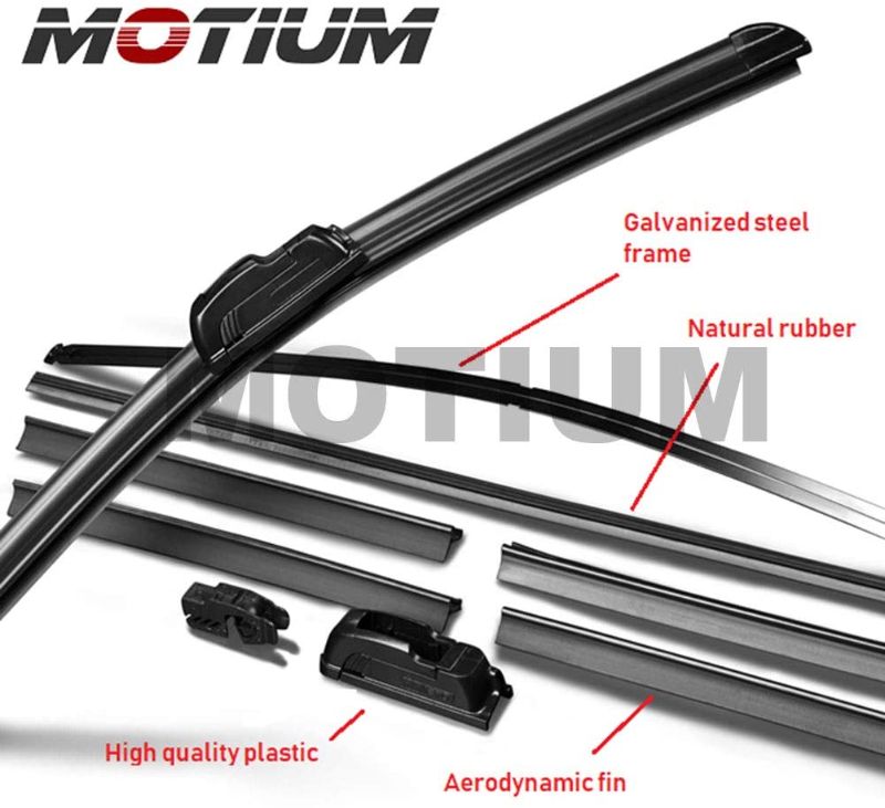 Photo 1 of *ONLY1* MOTIUM OEM QUALITY 26" + 16" Premium All-Season Windshield Wiper Blades (set of 2)
