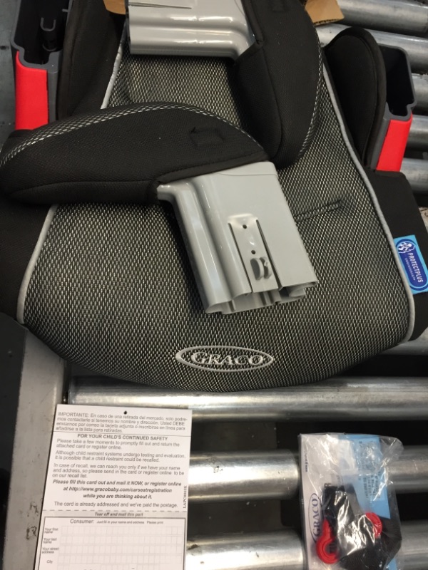 Photo 3 of Graco TurboBooster Backless Booster Car Seat, Galaxy Gray