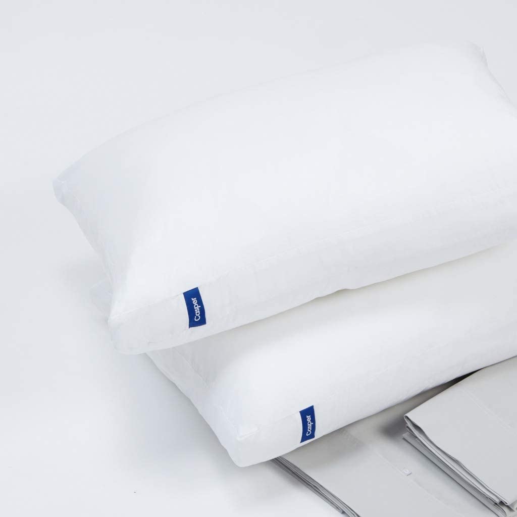 Photo 1 of Casper Sleep Pillow for Sleeping, Standard, White 2 Count
