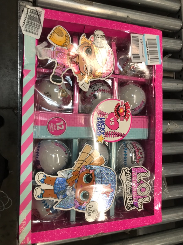 Photo 2 of LOL Surprise All Star Sports Ultimate Collection Series 1 with 12 Sparkly Baseball Dolls, Each 8+ Surprises, Ultra-Rare Beatnik Babe, 2 Teams, Gift for Kids, Toy for Girls Boys Ages 4 5 6 7+ Years Old
