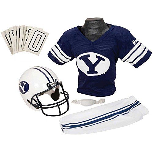 Photo 1 of BYU Cougars Franklin Sports Youth Deluxe Uniform Set- MEDIUM SIZE
