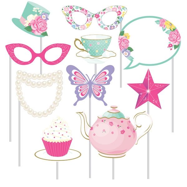 Photo 3 of *3 ITEMS* Creative Converting Floral Tea Party Centerpiece
Creative Converting 340100 Floral Tea Party Hanging Decorations, 3 Count


