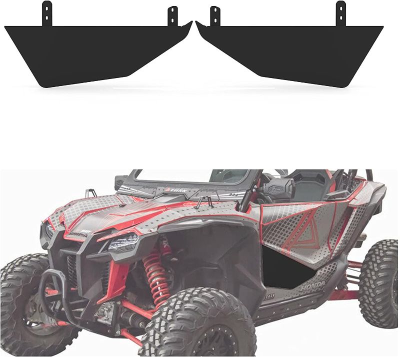 Photo 1 of A & UTV PRO Aluminum Lower Door Inserts Panel for 2019 2020 2021 Honda Talon 1000X / 1000R Bottom Accessories | Includes 2 Front Lower Doors | Black Powder Coated for Durability
