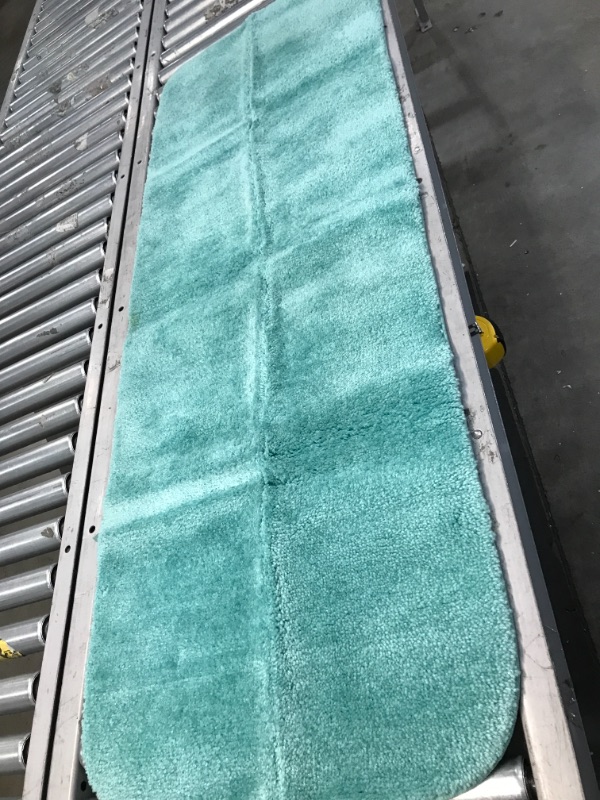 Photo 1 of 5ftx22" bath rug teal