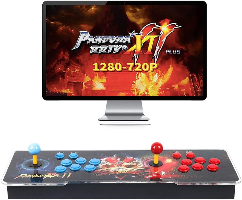 Photo 1 of ***PARTS ONLY*** Best brose Pandora Treasure 3D Arcade Game Console - 2706 Games Installed, Search Games, Support 3D Games, 1280x720P, Favorite List, 4 Players Online Game, 2 Player Game Controls (Red)