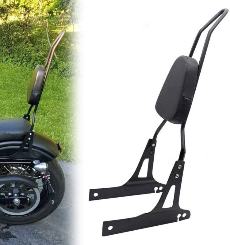 Photo 1 of ***MISSING MANUAL*** 
Motorcycle Rear Seat BackRest Sissy Bar Back Rest for Harley-Davidson Dyna Fxd Fxdb Fxdc Fxdl Streetbob Wide Glide Low rider
