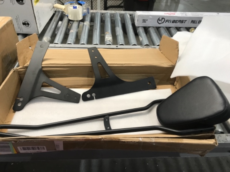 Photo 2 of ***MISSING MANUAL*** 
Motorcycle Rear Seat BackRest Sissy Bar Back Rest for Harley-Davidson Dyna Fxd Fxdb Fxdc Fxdl Streetbob Wide Glide Low rider
