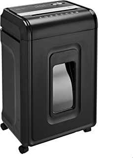 Photo 1 of AmazonBasics 24-Sheet Cross-Cut Paper, CD and Credit Card Home Office Shredder with Pullout Basket