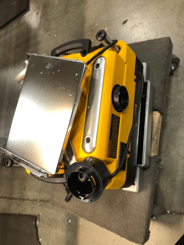 Photo 1 of DEWALT Thickness Planer, Two Speed, 13-Inch (DW735X)